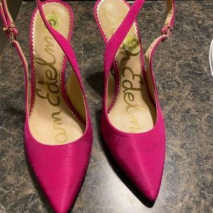 Used Sam Edelman pink sandals shoes